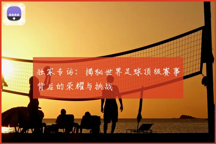 独家专访：揭秘世界足球顶级赛事背后的荣耀与挑战