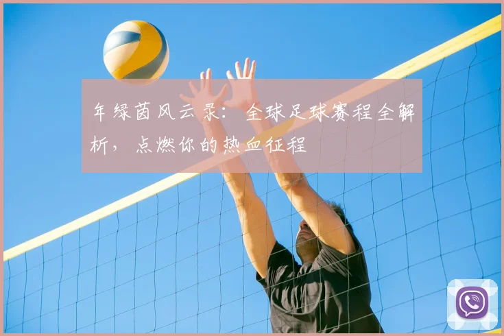 年绿茵风云录：全球足球赛程全解析，点燃你的热血征程